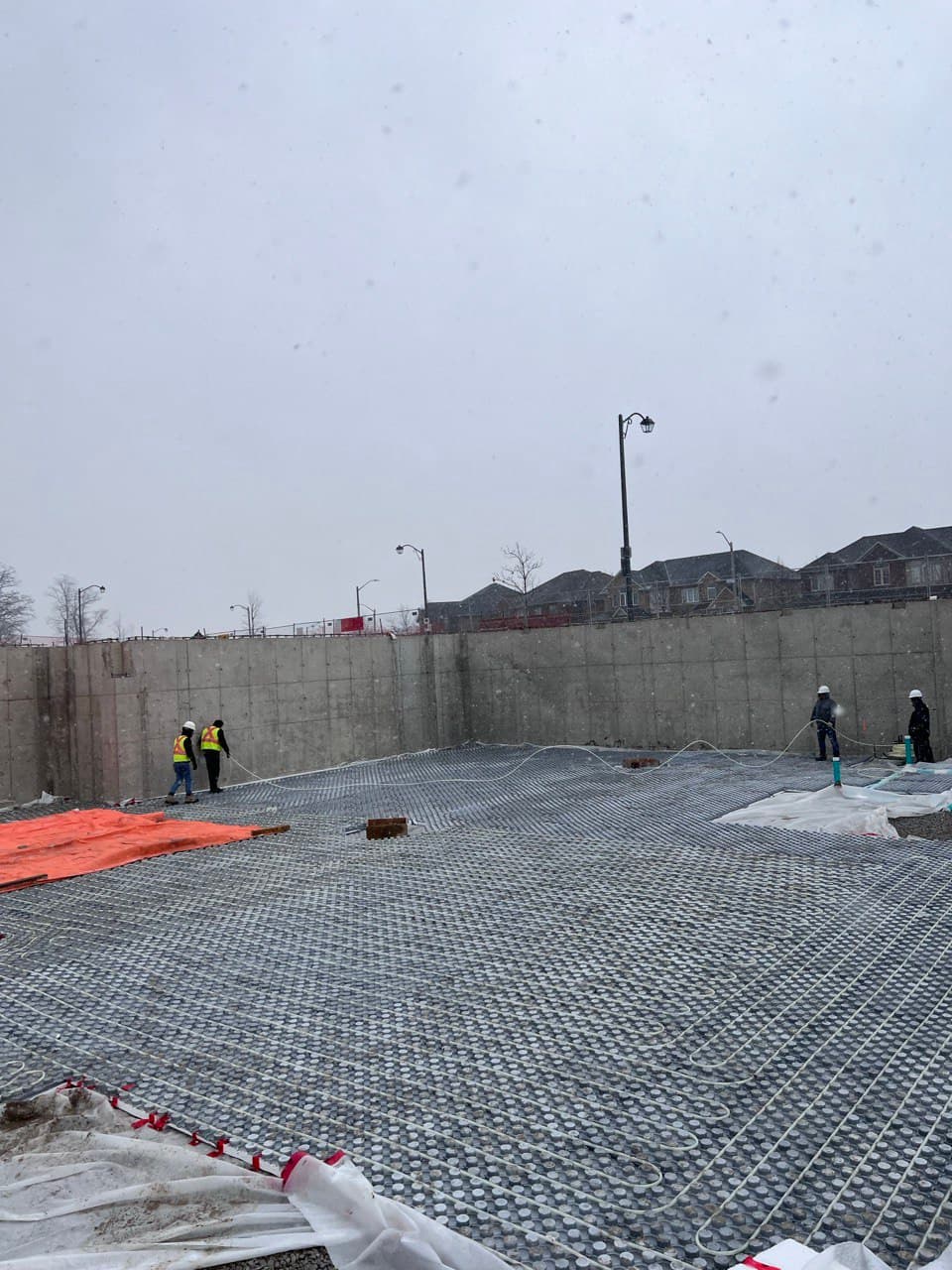 Radiant In-Floor Heating Installation – 4000 sq.ft